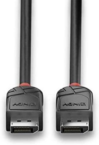 Lindy 36494 cable DisplayPort 1.5 m Black - Cables displayport (1.5 m, DisplayPort, DisplayPort, Male, Male, Black