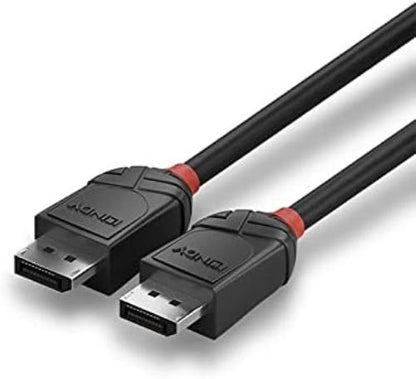 Lindy 36494 cable DisplayPort 1.5 m Black - Cables displayport (1.5 m, DisplayPort, DisplayPort, Male, Male, Black