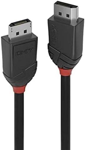 Lindy 36494 cable DisplayPort 1.5 m Black - Cables displayport (1.5 m, DisplayPort, DisplayPort, Male, Male, Black