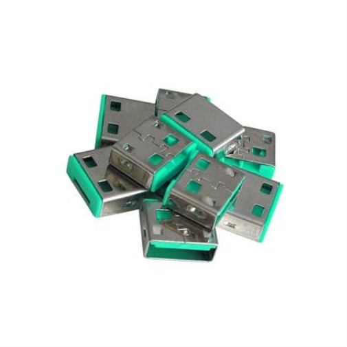 Lindy 40461 10 USB Portschlösser grün, usb port schloss (10 stück) ohne schlüssel