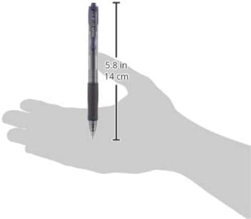 Pilot G207 Retractable Gel Rollerball 0.7 mm Tip (Box of 12