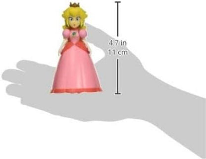 Jakks Pacific Super Mario Mushroom Kingdom Pack Mario Luigi Princess 11 cm Figures Multicolor 64511