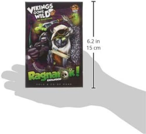 LUCKY DUCK GAMES Vikings Gone Wild Ragnarok Expansion - Halt The Undead Army in a Solo or Cooperative Battle Against Ragnarok! Strategy Game, Ages 10+, 2-4 Players, 45-70 Minute Playtime, Made