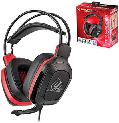 Subsonic - Gamer Headset - Pro Gaming 50 for PS4 - Xbox One - PC - Nintendo Switch - Red Sports Edition (PlayStation Vita///