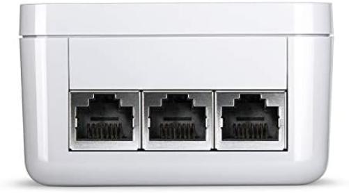 devolo Magic 2-2400 LAN Triple: Add-on Powerline Adapter (Up to 2400 Mbps for Your Powerline Home Network, 3x Gb LAN Ports, Ideal for Online Gaming, 4k/8k UHD Streaming, Stable Home Working