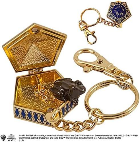 The Noble Collection Chocolate Frog Key Chain Chocolate Frog Keyring For Keys With Honeydukes Sweetshop (NON-EDIBLE) Chocolate Frog - Officially Licensed Harry Potter Replica