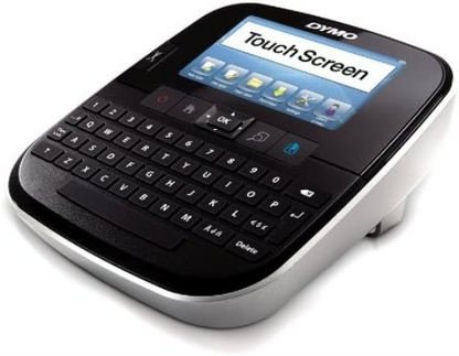 Dymo LabelManager 500 Touch Screen Desktop Label Printer QWERTY Keyboard Black/Silver