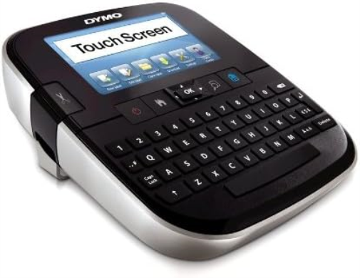 Dymo LabelManager 500 Touch Screen Desktop Label Printer QWERTY Keyboard Black/Silver