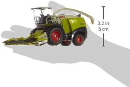 siku 1993, Claas Forage Harvester, 1:50, Metal,Plastic, Green, Folding and removable harvester