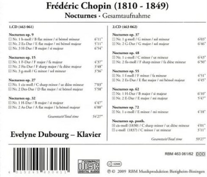 Frederic Chopin: Nocturnes Gesamtaufnahme