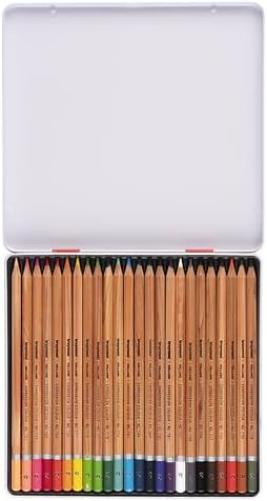 Bruynzeel Expression Kleurpotloden Set van 24 in Blik voor Tekenen, Kleurboeken voor Volwassenen, Bullet Journaling