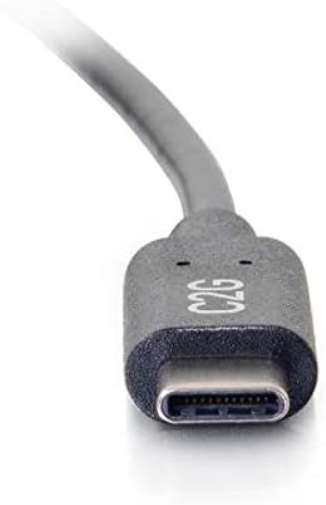 C2G - Cable USB (1,8 m, USB C, USB C, 2.0, 480 Mbit/s, Negro