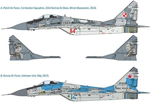 Italeri 1377S 1:72 - Mig 29a Fulcrum