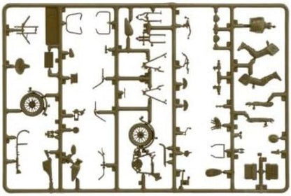 Italeri 510000322 – 1:35 U.S. Motorcycles WWII