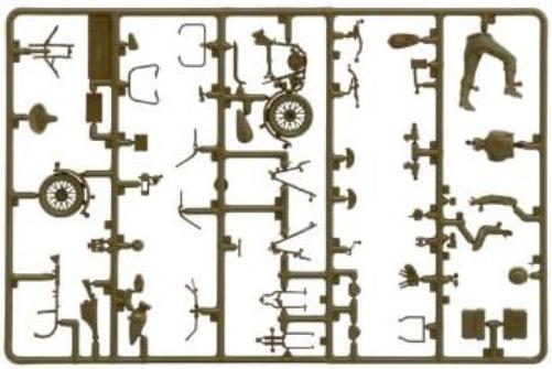 Italeri 510000322 – 1:35 U.S. Motorcycles WWII