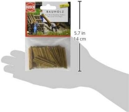 Busch 1129 Wooden Building Lumber HO Scenery Scale Model