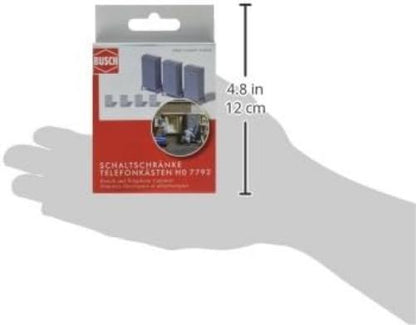Busch 7792 Switch/Telephone Cabinets HO Scenery Scale Model