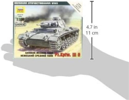 Zvezda German Medium Tank Pz.Kp.fw III G