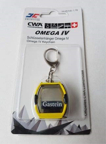 Jagerndorfer - Sleutelhanger Omega Iv Gastein Geel **