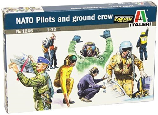 Italeri 1246S Nato Pilots and Ground Crews