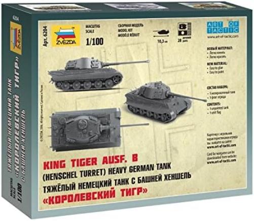 Zvezda Z6204 King Tiger, No Entered