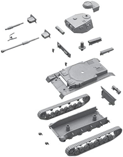 Italeri - Maqueta de Tanque, 1:72 (I7514