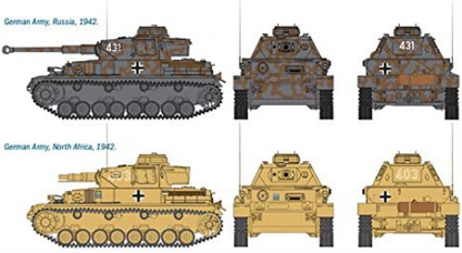 Italeri - Maqueta de Tanque, 1:72 (I7514