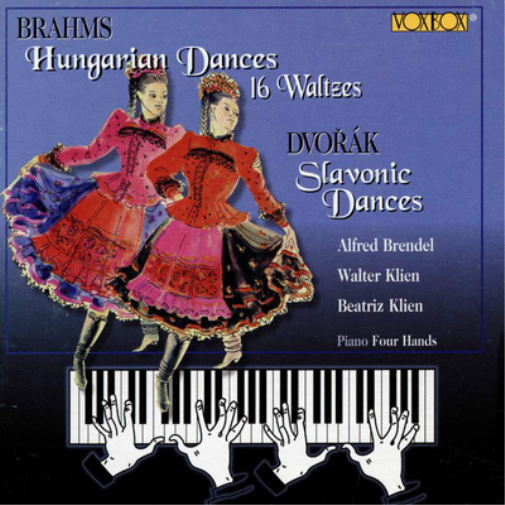Brahms: Hungarian Dances/Dvorák: Slavonic Dances: Piano for Four Hands