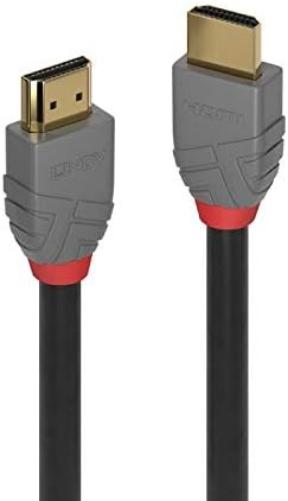 LINDY Cable HDMI 36961 Negro 50 cm Negro/Gris