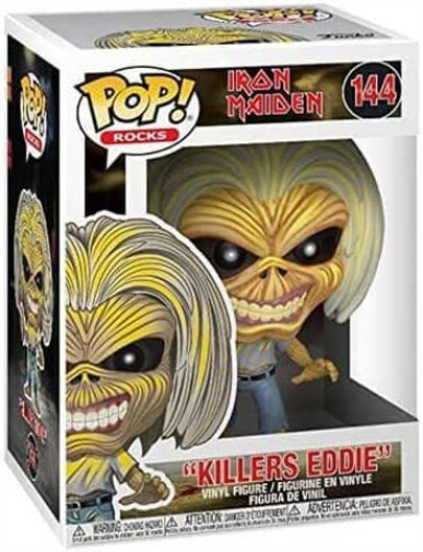 Funko POP! Rocks: Iron Maiden - Killers - (Skeleton Eddie) - Vinyl-Sammelfigur - Geschenkidee - Offizielle Handelswaren - Spielzeug Für Kinder und Erwachsene - Music Fans - Modellfigur Für Sammler