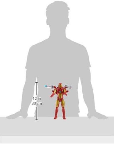 Avengers Figura Titan Con Accesorios Iron Man (Hasbro E73805L0)