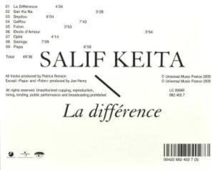 Salif Keita - La Difference