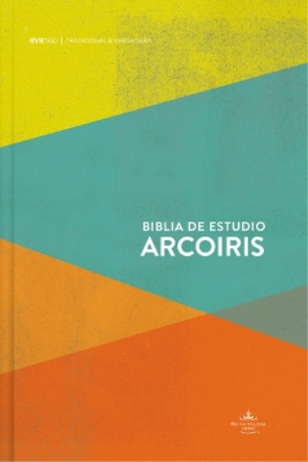 RVR 1960 Biblia de Estudio Arco Iris, multicolor tapa dura