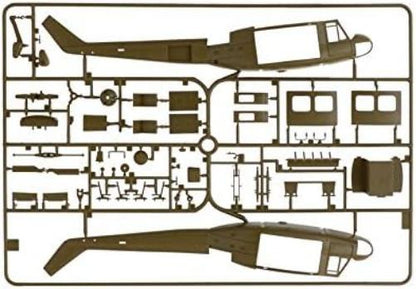 Italeri- Bell UH-1D Iroquois Model Kit Militär (I849