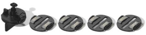 Scalextric Guide Blades x 4, Braid Plates x 4 and Screw Pack