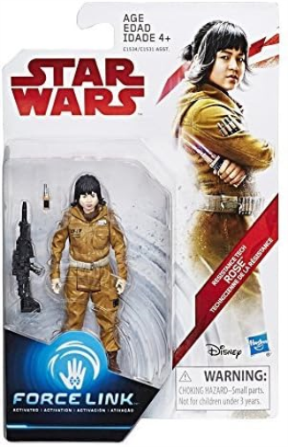 Star Wars C1534 Resistance Tech Rose Force Link Figure, 3.75 Inches