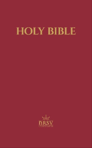 NRSV Updated Edition Pew Bible (Hardcover, Burgundy)