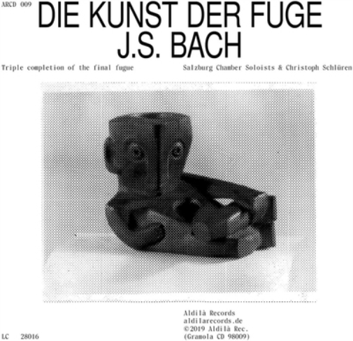 J.S. Bach: Die Kunst Der Fuge: Triple Completeion of the Final Fugue