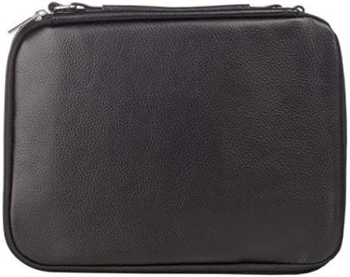 LUX LEATHER - BLACK WITH NOTEPAD &