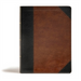CSB Tony Evans Study Bible, Black/Brown LeatherTouch