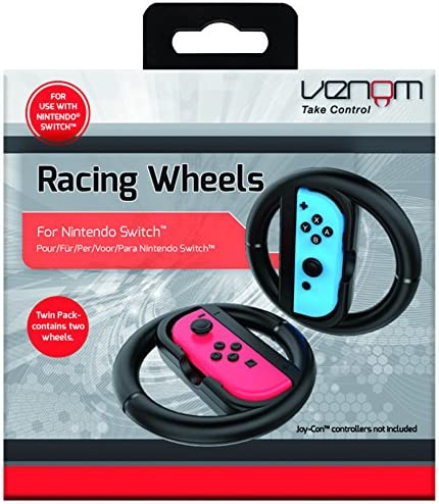 Venom Switch Racing Wheel Twin Pack (Nintendo Switch