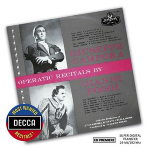 Operatic Recitals By Giuseppe Campora & Gianni Poggi