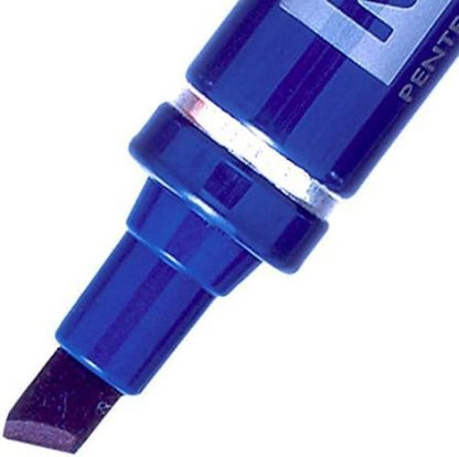 Pentel N60 Permanent Marker Chisel Tip Max.6mm Line Blue Ref N60-C