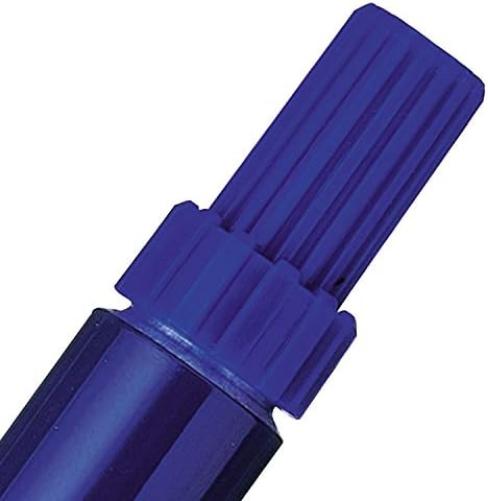 Pentel N60 Permanent Marker Chisel Tip Max.6mm Line Blue Ref N60-C