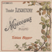 Theodor Leschetizky: Morceaux Pour Piano