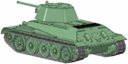 Zvezda 500785001 - Maqueta de Tanque Ruso T34/76 Snap-Fit de la Segunda Guerra Mundial (Escala 1:72