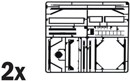 Italeri 3929S-Maqueta de camión Tecnokar con Tanque de 20 pies (Escala 1:24), Color Plateado (3929S