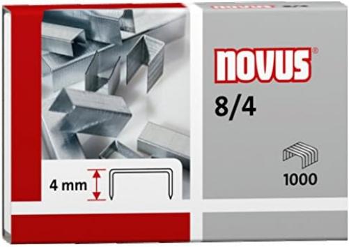 Novus 8/4 Staples (Box of 1000
