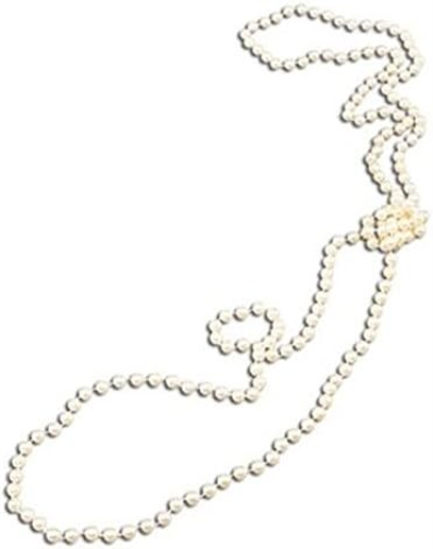 72" Flapper Pearls Necklace