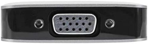 Targus USB-C Alt Mode Single Video 4K HDMI/VGA Adapter, Ethernet, 2 x USB-A with 100W Power Delivery Pass-Thru (DOCK419EUZ